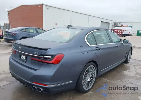 2021 BMW Alpina B7 xDrive из США, поврежденный, VIN WBA7U2C10MCF73519